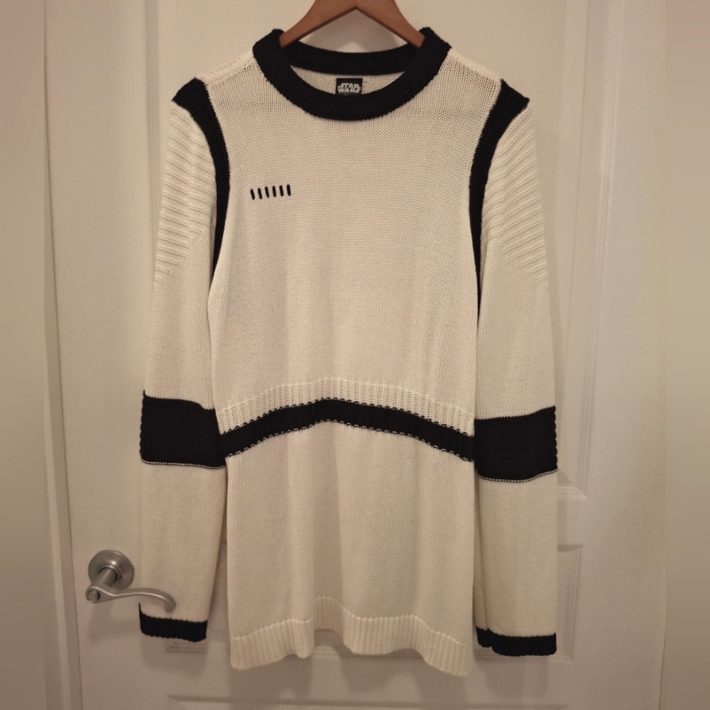 Her Universe Star Wars Stormtrooper Sweater - White, XL